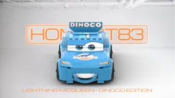 Lightning McQueen Dinoco Edition