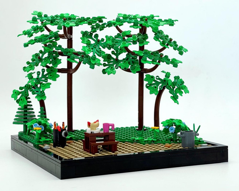 Lego Campground Diorama