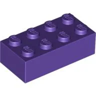 Brick 2 x 4 / Dark Purple