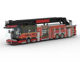 Smeal Sirus 100ft Tower Ladder Firetruck
