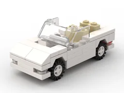 Open top sports car