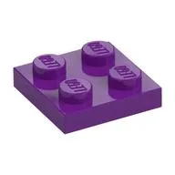 Plate 2 x 2 / Purple