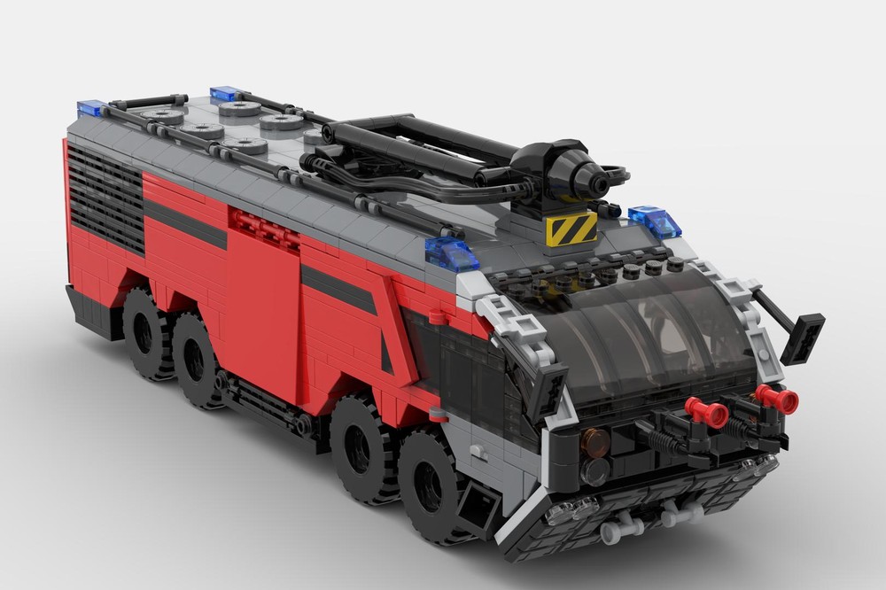 Lego Rosenbauer Panther airport fire truck
