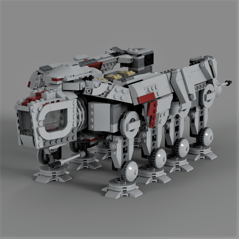 Lego 75337 AT-TE combination alternate build AT-OT