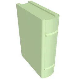 Book 2 x 3 [Plain] / Light Green