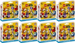 Character, Super Mario, Series 5 (Complete Series of 8 Complete Character Sets)