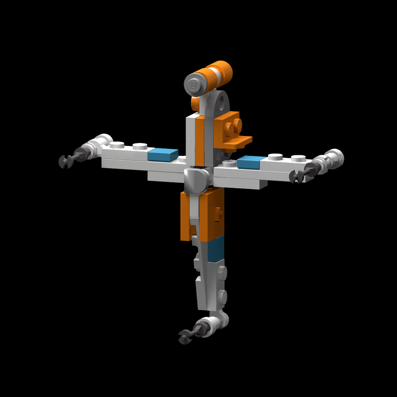 Lego B-Wing Figher (Alternate Build of 30386)