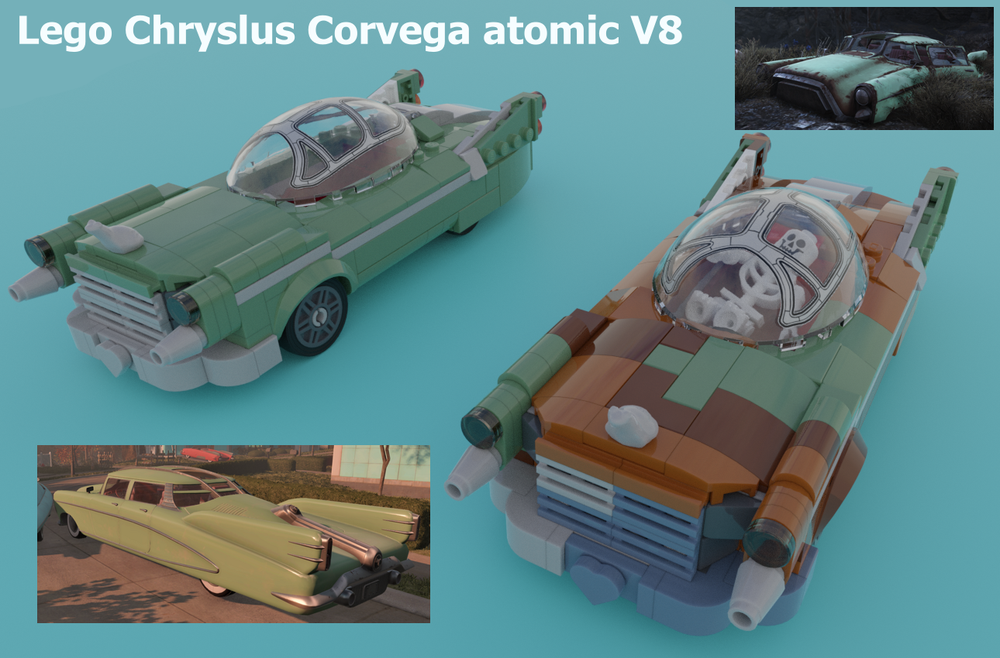 Lego Fallout Chryslus corvega