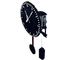 Wall Mounted Clock - weight drive with automatic rewind