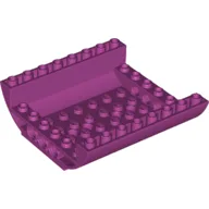 Brick Curved Inverted 8 x 8 x 2 Double / Magenta