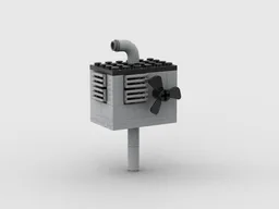 Aircondition outdoor with pipes