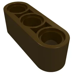 Technic Beam 1 x 3 Thick / Dark Brown