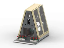 modern A house