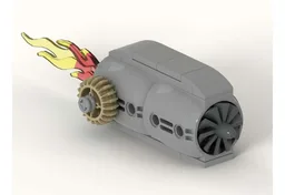 Turbo Engine with Gear Mk2