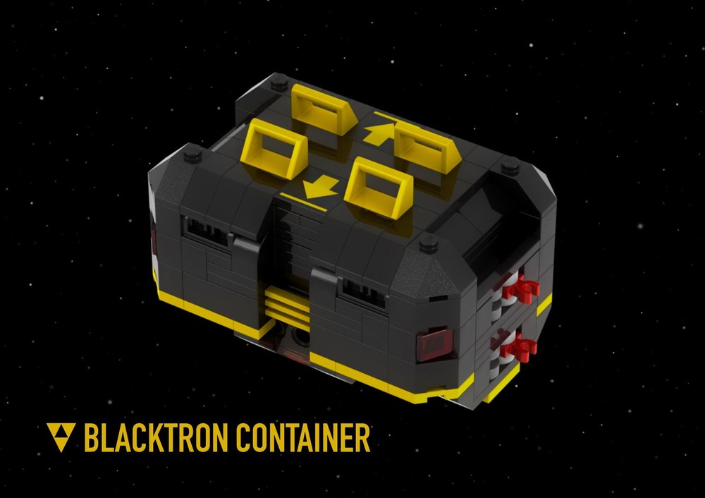 Lego Blacktron Renegade Container