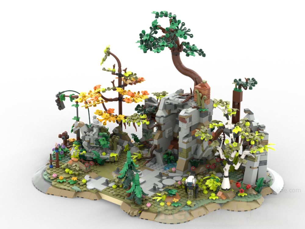 Lego Tallneck ruin