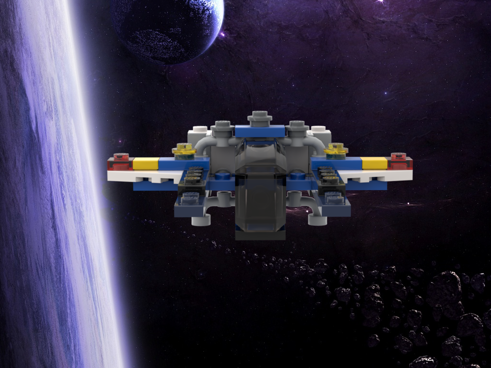 Lego 5864 - The "Comissar" overseer spaceship