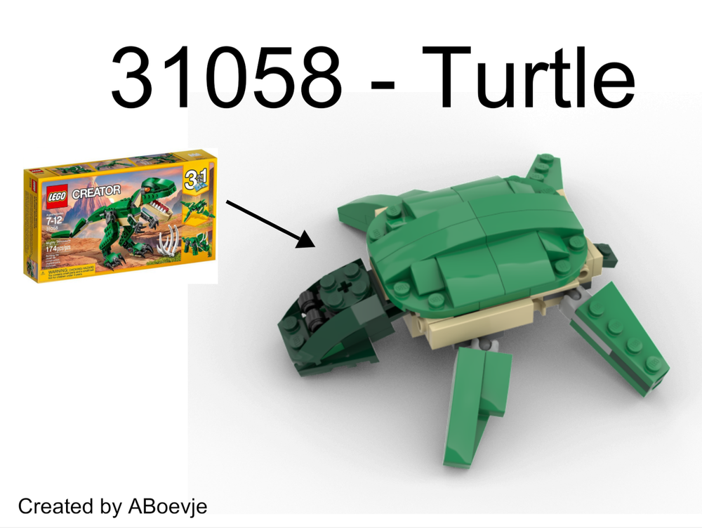 Lego 31058- Turtle