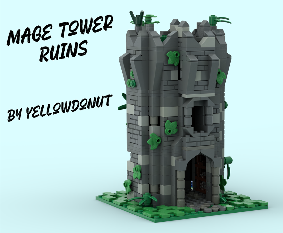 Lego Old Mage Tower Ruin
