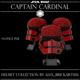 Helmet Captain Cardinal