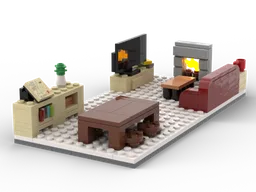 Living/Dining Room for Modular House