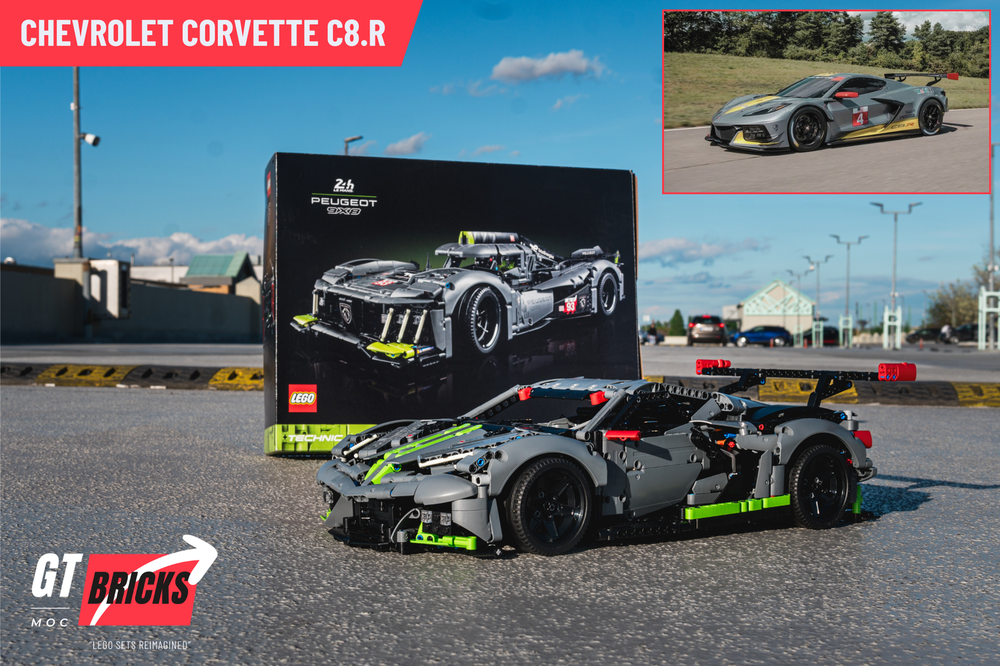 Lego 42156 - Chevrolet Corvette C8.R