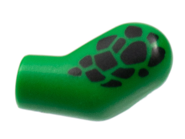 Lego Arm, Left with Black Scales Pattern