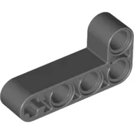 Technic Beam 2 x 4 L-Shape Thick / Dark Bluish Gray