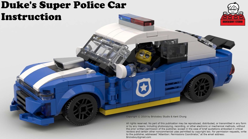 Lego Duke Detain's Super Police Car
