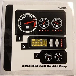 Sticker Sheet for Set 42127-1 / [No Color/Any Color]
