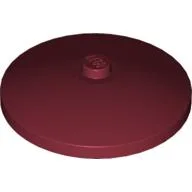 Dish 4 x 4 Inverted [Radar] / Dark Red