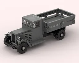 LEGO ww2 ZIS-5 soviet truck 1:45 scale