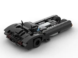 Batmobile Black & White 2013