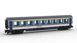 Czech 1st Class Passenger Car