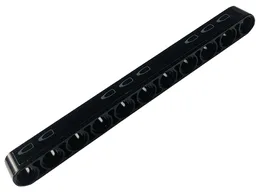 Technic, Liftarm Thick 1 x 11 with Dark Bluish Gray Tread Plate with 8 Holes Pattern Model Right Side (Sticker) - Set 42126