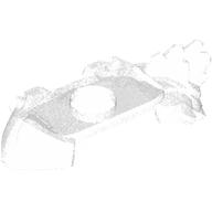 Lego Minifig Neckwear Shoulder Guard, Crystal / Opal Trans-Clear