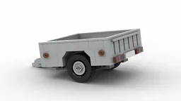Single-axle car trailer