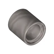 Technic Pin Connector Round 1L [Beam] / Flat Silver