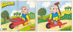 Percy Pig's Wheelbarrow