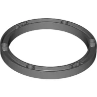 Technic Beam Round 11 x 11 / Dark Bluish Gray