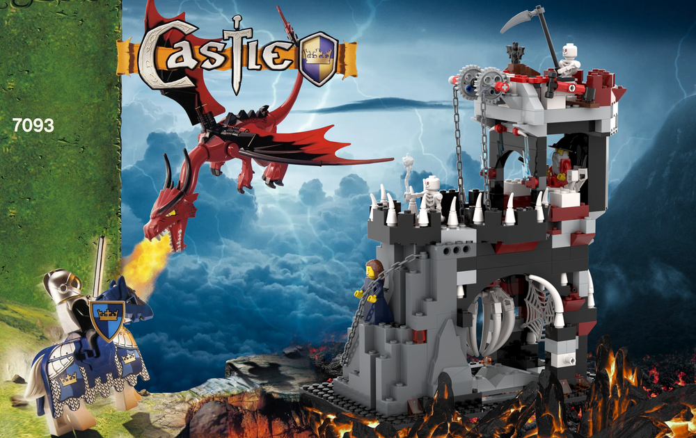 Lego 7093 - Sorcercer's Tower and Secret Cave