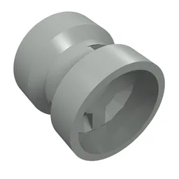 Wheel 8 x 9 with Round Hole for Wheel Holder Pin / Light Gray