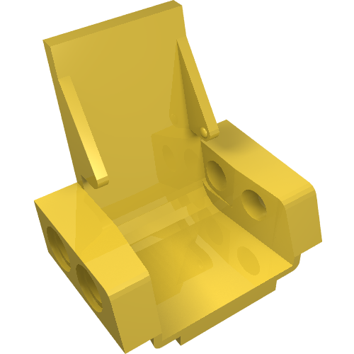 Lego Technic Seat / Chair [3 x 2 Base] / Yellow