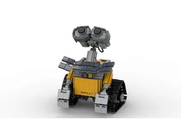 WALL-E 21303 modification bundle: body, tracks, solar panel, eyebrows & hands