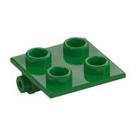 Lego Hinge Brick 2 x 2 Top Plate Thin / Green