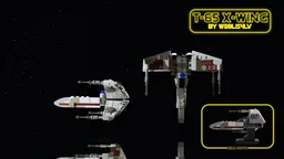 Star ship Х-ving midi scale