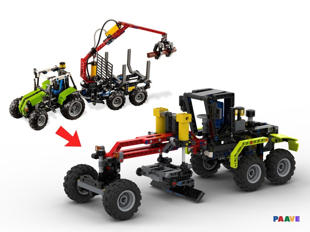 Lego 8049 Grader