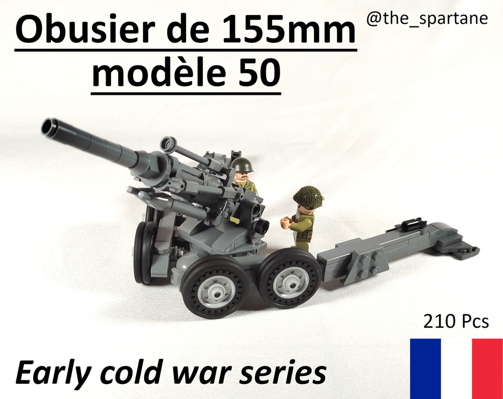 Lego 155 mm Model 50 Howitzer