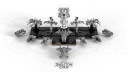 Ultramicro Spaceships of Skeleton Crew