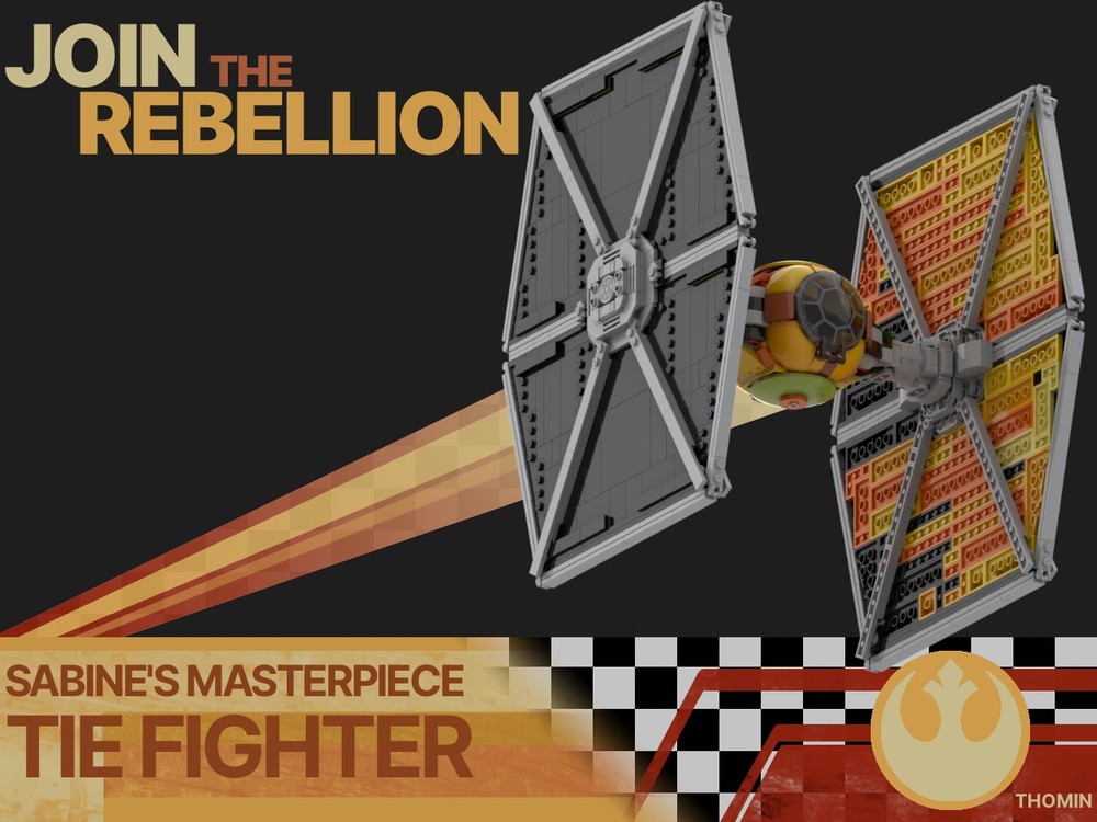 Lego Sabine's Masterpiece TIE Starfighter